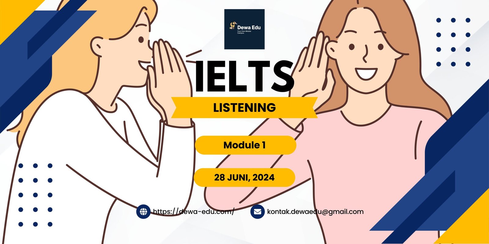 IELTS Listening – Module 1