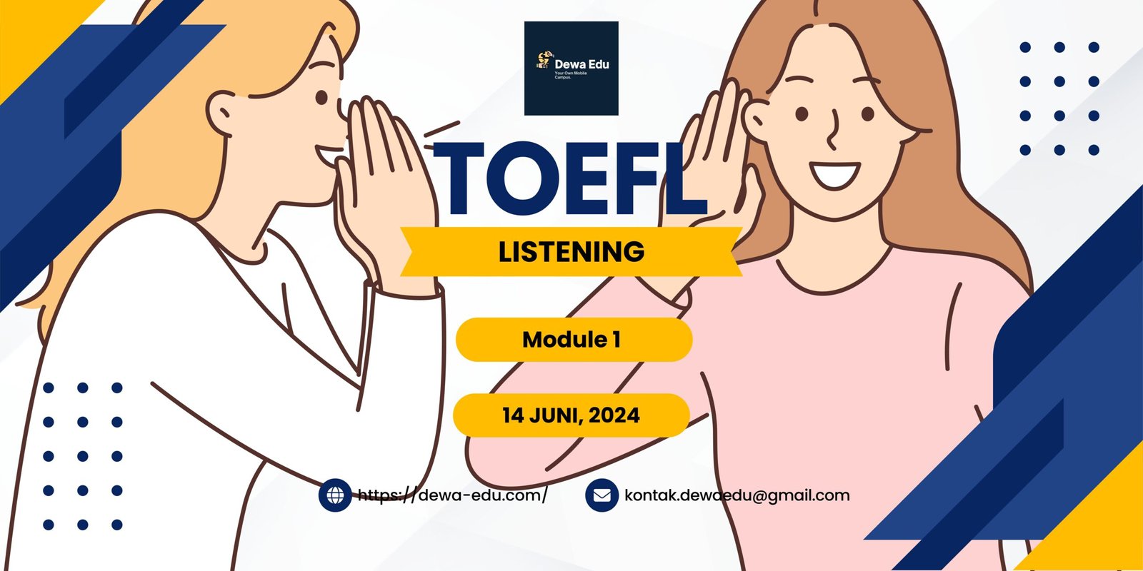 TOEFL LISTENING- Module 1